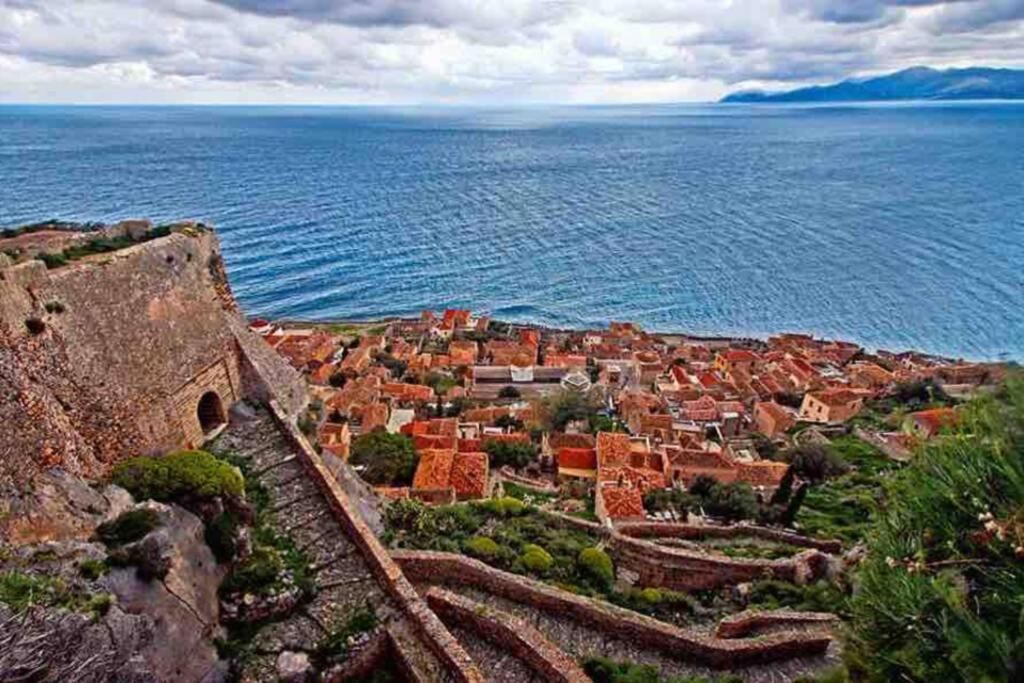 Agios Nikolaos  Cape Maleasヴィラ エクステリア 写真